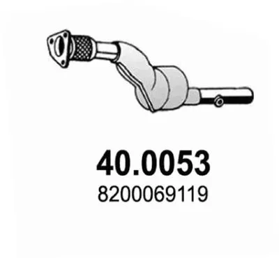ASSO 400053 Катализатор ASSO 40.0053