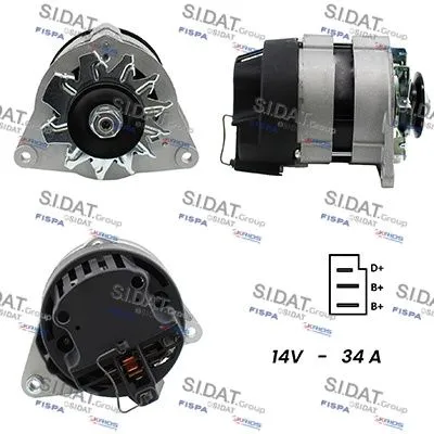 Генератор FISPA A12LU0300A2