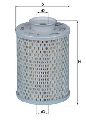 Фильтр автоматической коробки передач KNECHT HX5