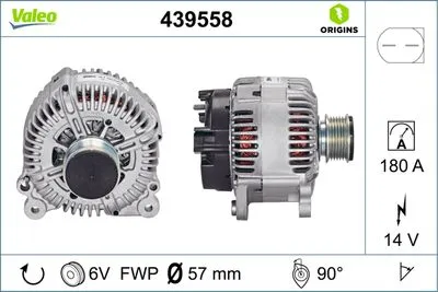 Генератор VALEO 439558
